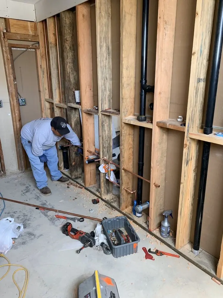 Commercial rough-in plumbing for Gas Line Repair in Sumerduck